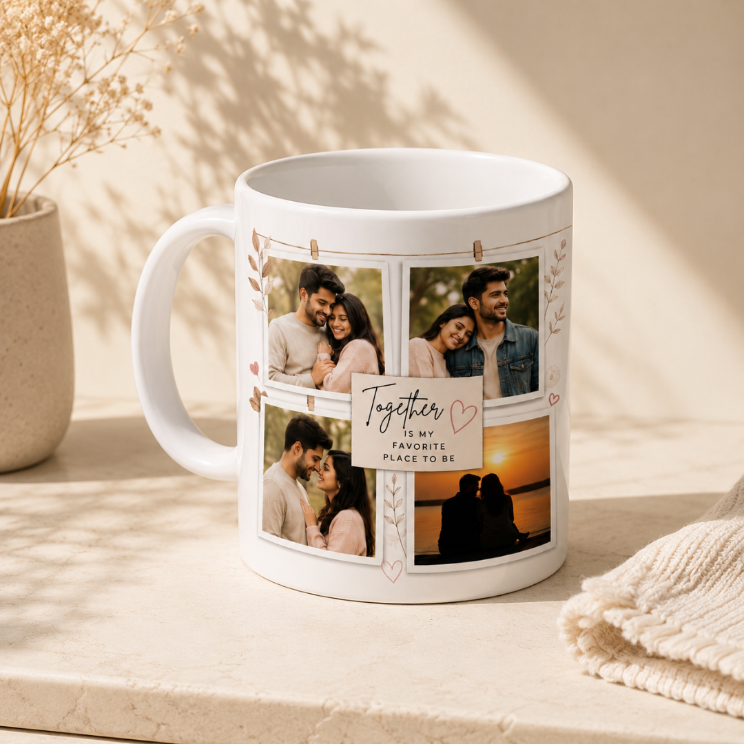 Printed Cup & Bottle